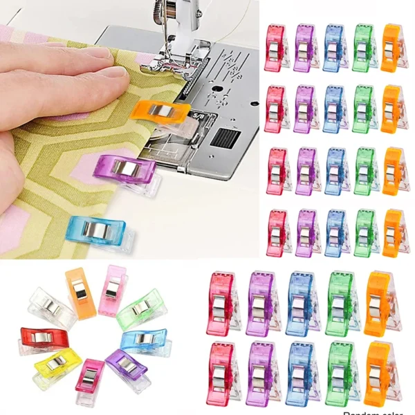 50PCS Multipurpose Colorful Sewing Clips 1